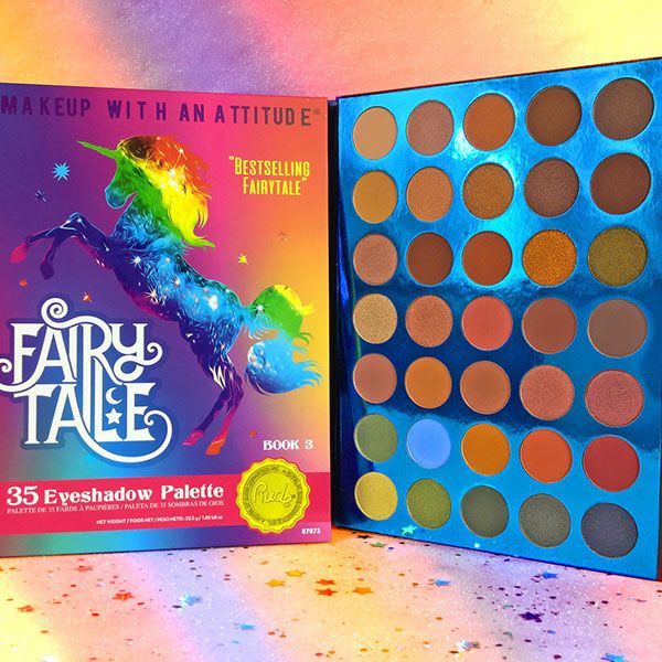  Palette d'ombres à paupières Rude Fairy Tale 35 