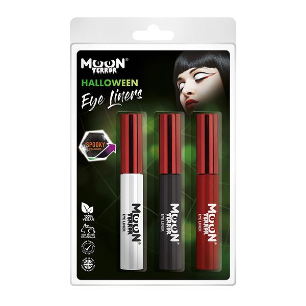 Pack d'eye-liners pour Halloween