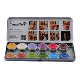 Superstar Aqua Face- and Bodypaint Pastel Palette Unicorn