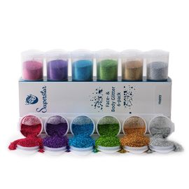 Unicorn Fine Glitter Mix 6-pack 90 ml