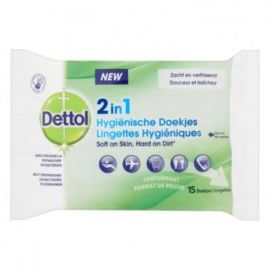 Dettol 2in1 Wipes

Dettol Hygienic Wipes have an antibacterial effect and help to prevent the spread of bacteria.