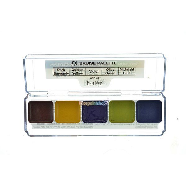 Ben Nye Bruise Palette à base d'alcool