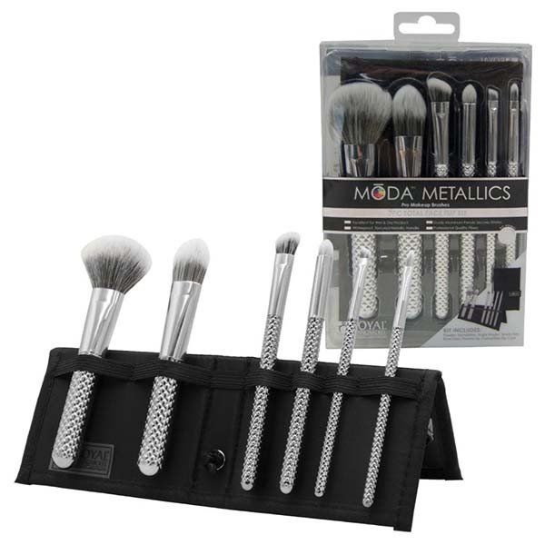 Royal Brush Moda Set de pinceaux de maquillage professionnels 7 pièces