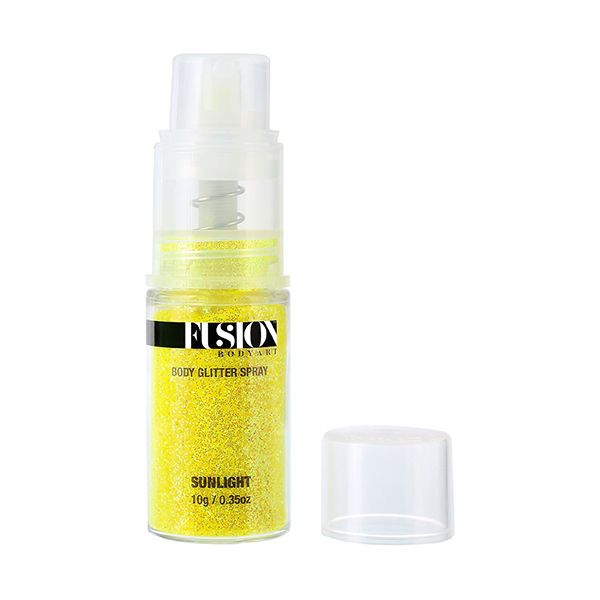 Fusion Glitter Pump Spray Magic Sunlight